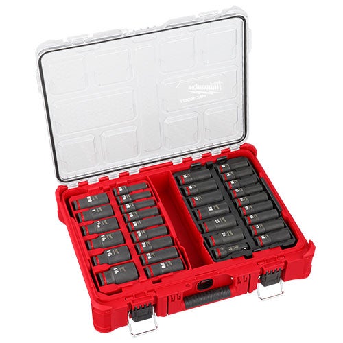 SHOCKWAVE Impact Duty Socket 1/2" Drive 31pc PACKOUT Set