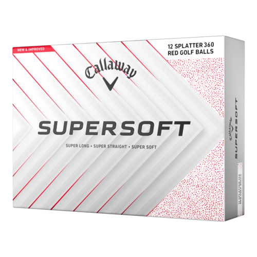 Callaway Supersoft Splatter 360 Golf Balls
