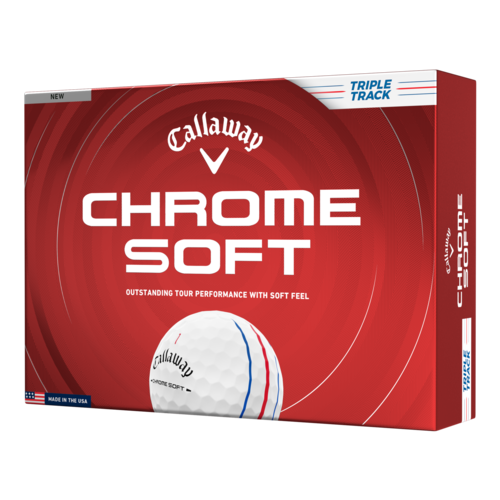 Callaway Chrome Soft Triple Track Golf Balls