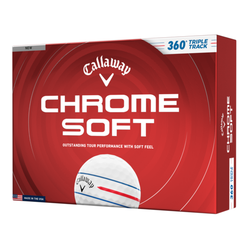 Callaway Chrome Soft 360 Triple Track Golf Balls