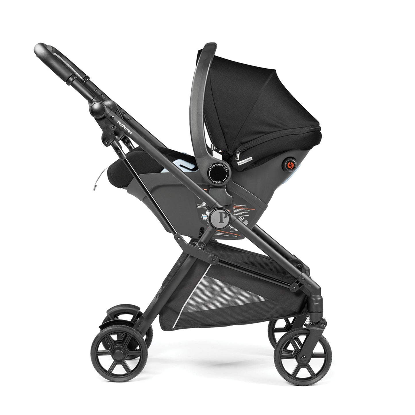 PRIMO VIAGGIO LOUNGE ON WHEELS CAR SEAT & CHASSIS