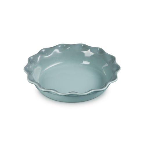 9" Heritage Stoneware Pie Dish Sea Salt