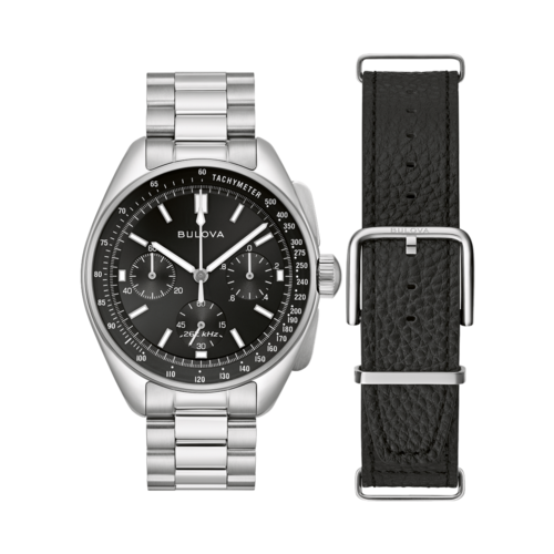 Bulova Men's Lunar Pilot Chronograph Watch Set