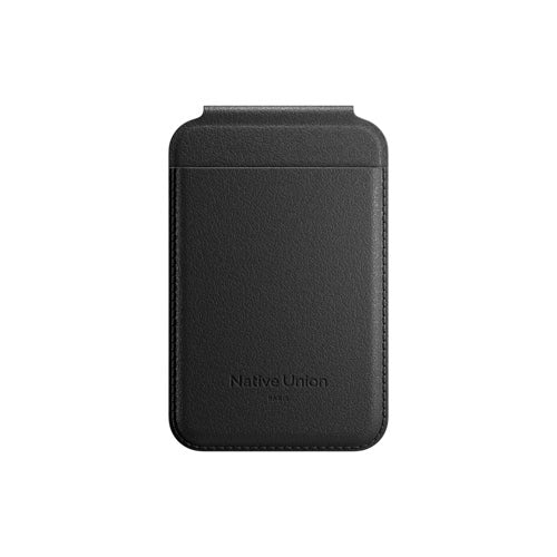 Active Magnetic Wallet Phone Stand Black