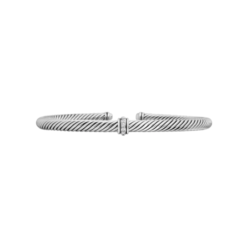 David Yurman Classic Cable Station Bracelet