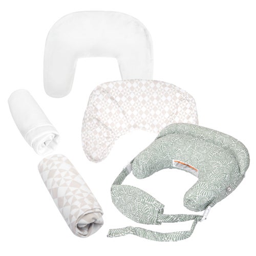 Boppy Complete Nursing Pillow Bundle, Sage Green Vines