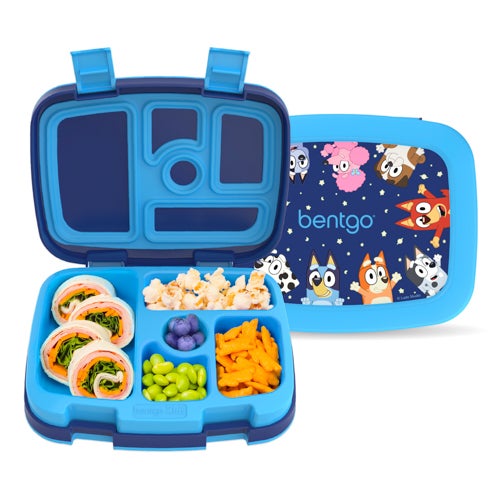 Bentgo + Bluey Kids Prints Lunch Box, Blueys Universe