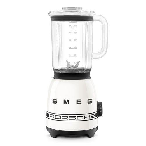 50's Retro-Style Porsche 600W Blender, Carrara White