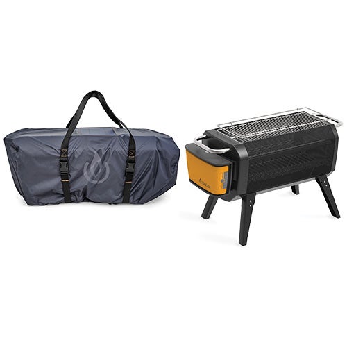 Smokeless Outdoor FirePit+ w/ Carry Bag