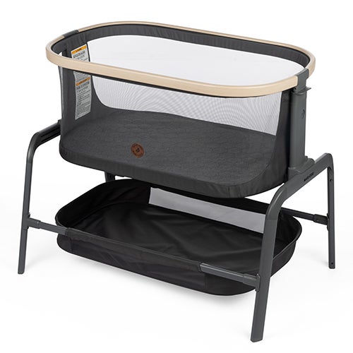 Iora Bedside Bassinet - EcoCare Classic Graphite