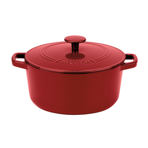 Cuisinart Chef's Classic Enameled Cast Iron 5 Quart Round Covered Casserole