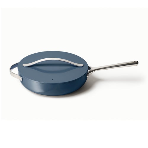 3qt Nonstick Ceramic Saute Pan w/ Lid, Navy