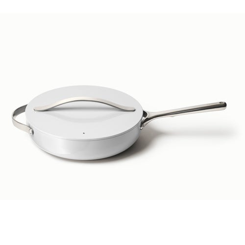 3qt Nonstick Ceramic Saute Pan w/ Lid, Gray