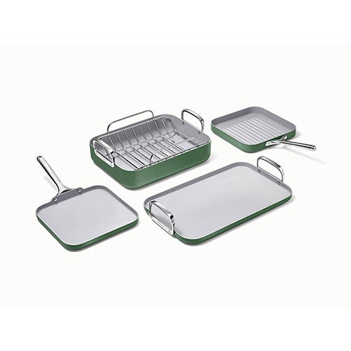 5pc Square Cookware Set Sage