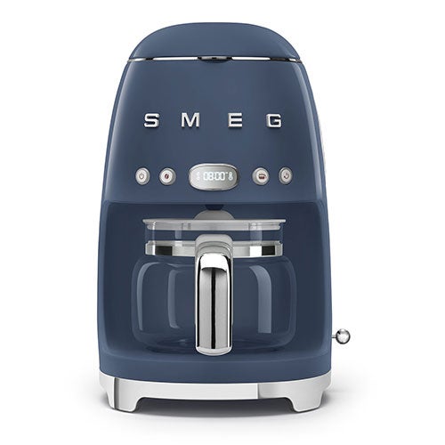 10 Cup Drip Coffee Maker, Navy Blue