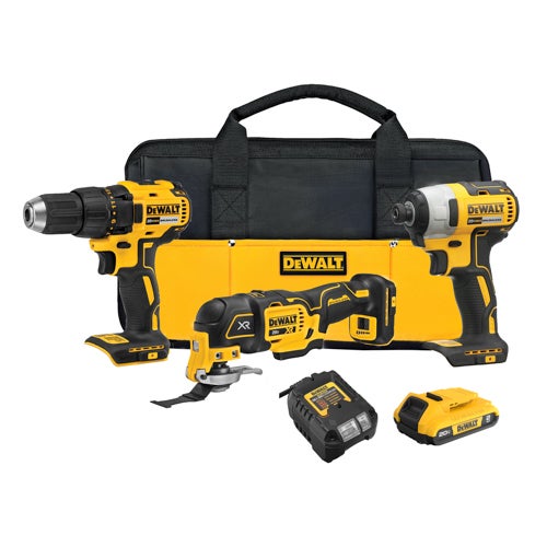 20V MAX 3 Tool Combo Kit - Drill/Driver Impact Driver Oscillating Multi-Tool