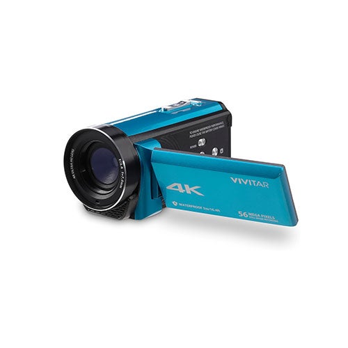 4K Waterproof Camcorder Blue
