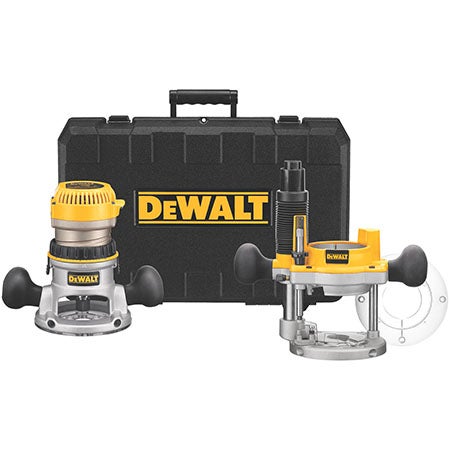 1-3/4 Max HP Fixed Base/Plunge Base Router Combo Kit