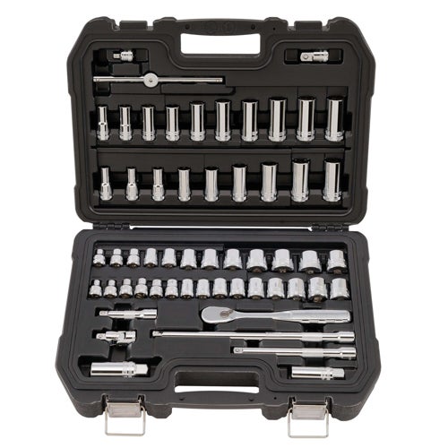 56 Piece 3/8" 6 & 12 Point Drive Combination Socket Set