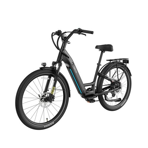 TraVRS EB80 Step Through Commuter E-Bike, Black