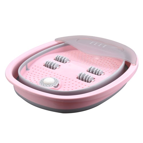Collapsible Electric Footbath w/ 4 Massage Rollers