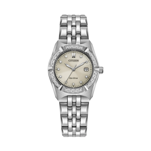Citizen Women's Corso Diamond Stainless Steel Watch