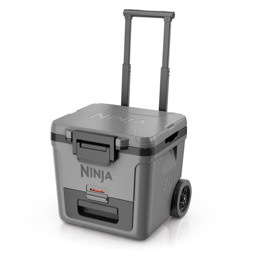 FrostVault 30qt Wheeled Cooler w/ Cold Dry Zone Slate Gray