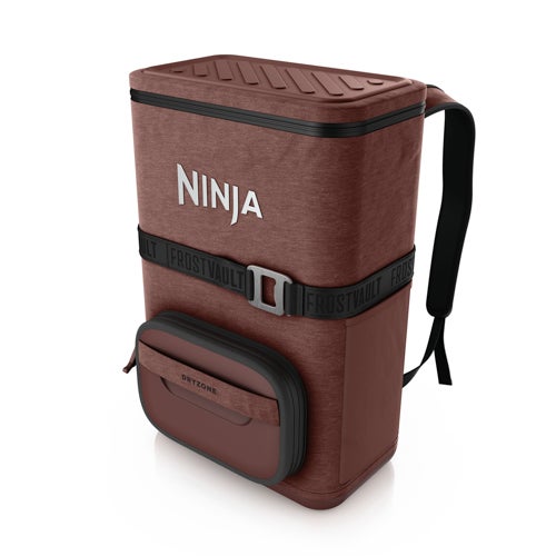 FrostVault Go 24 Can Backpack Soft Cooler, Canyon Red