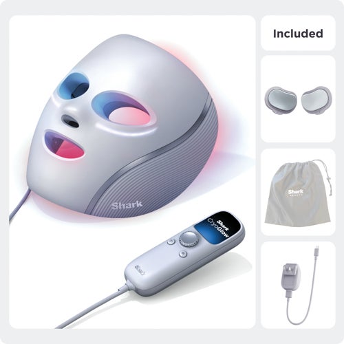 CryoGlow LED Face Mask Lilac Chill