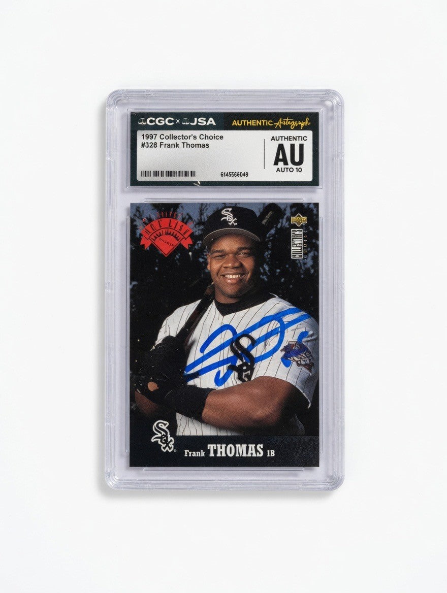 Frank Thomas - 1997 Collector's Choice Auto 10