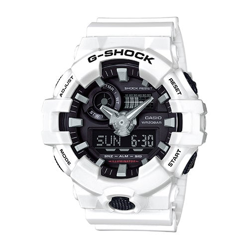 G-Shock Ana-Digi Watch White/Black