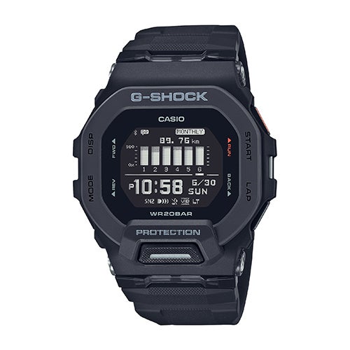 Mens G-Shock MOVE Sport Link Digital Watch Black