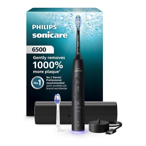 Series 6500 Electric Rechargeable Toothbrush Black