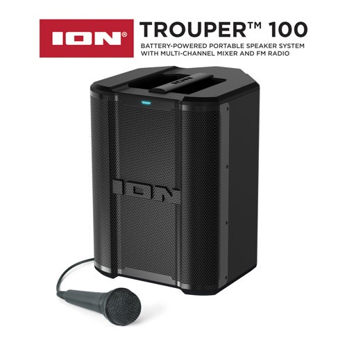 Trouper 100 Portable Speaker System w/ FM Radio