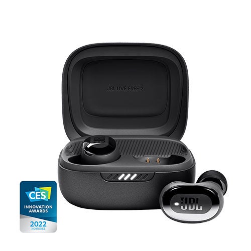 Live Free 2 TWS Noise Cancelling Earbuds Black