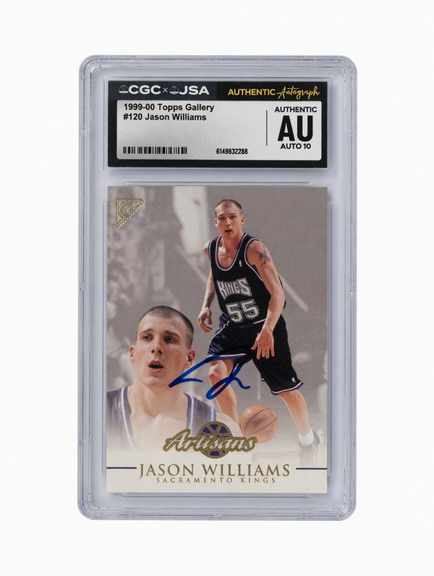 Jason Williams - 1999-00 Topps Gallery Auto 10