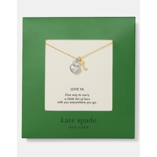 kate spade Love Ya Carded Pendant