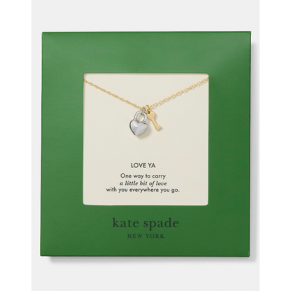 kate spade Love Ya Carded Pendant