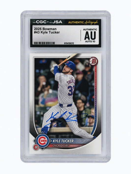 Kyle Tucker - 2025 Bowman Auto 10