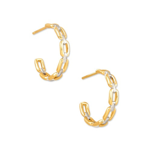 KENDRA SCOTT WREN HOOP EARRINGS