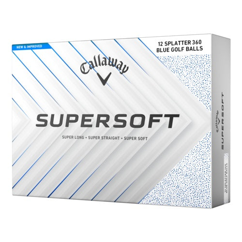 CALLAWAY SUPERSOFT SPLATTER 360 GOLF BALLS