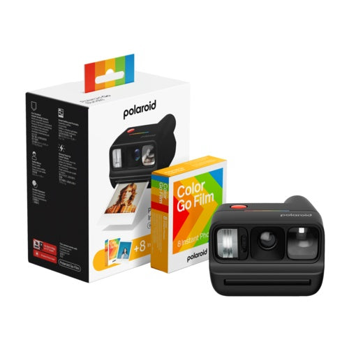 POLAROID GO GENERATION 3 INSTANT CAMERA + COLOR FILM BUNDLE
