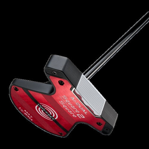 ODYSSEY AI-DUAL SQUARE 2 SQUARE MAX 1/2 BALL PUTTER WITH OVERSIZE GRIP