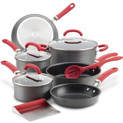 RACHAEL RAY CREATE DELICIOUS 11-PIECE INDUCTION COOKWARE SET