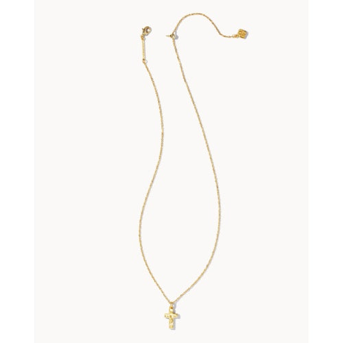 KENDRA SCOTT CROSS PENDANT NECKLACE