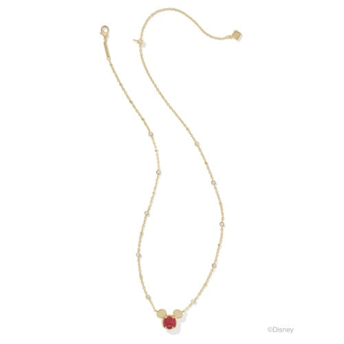 KENDRA SCOTT DISNEY MICKEY MOUSE SHORT PENDANT NECKLACE