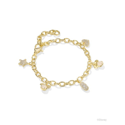 KENDRA SCOTT DISNEY MICKEY AND MINNIE MOUSE CHARM BRACELET