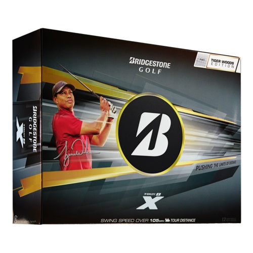 BRIDGESTONE TOUR B X TIGER WOODS EDITION GOLF BALLS