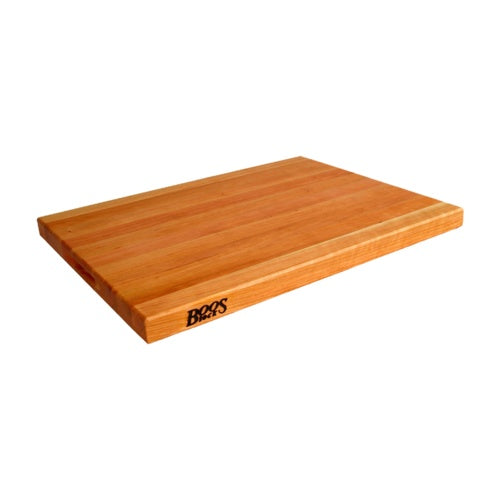 JOHN BOOS CHERRY EDGE GRAIN 1-1/2-IN REVERSIBLE CUTTING BOARD