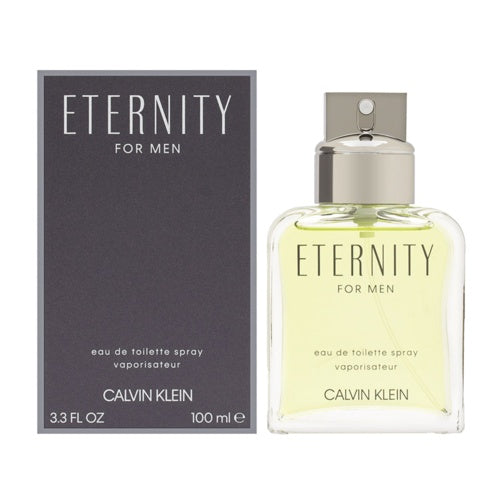 CALVIN KLEIN ETERNITY FOR MEN EAU DE TOILETTE - 3.4 FL OZ